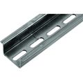 Conta-Clip TS35x15/SL/2m, 35x15mm Slotted Steel DIN Rail 2095
